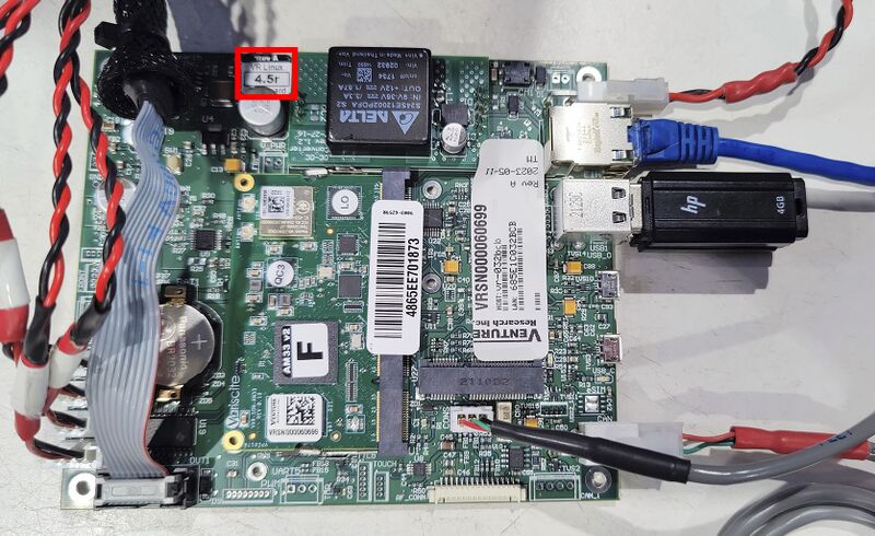 File:LINUX 4.5r Board-Provision and Testing Board Label.jpg